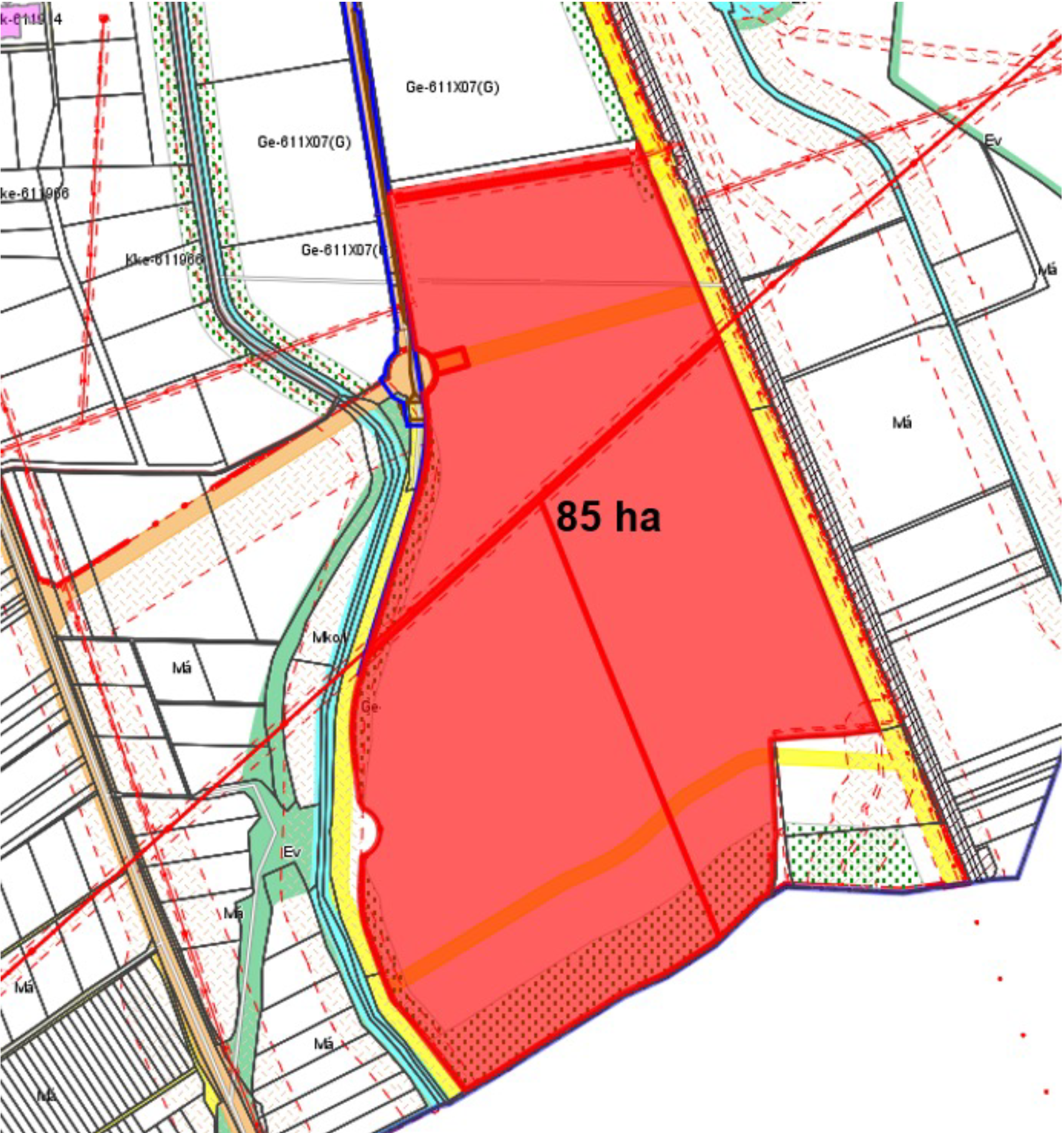 Available industrial areas for investors